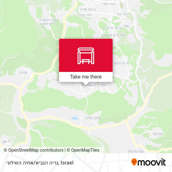 נריה הנביא/אחיה השילוני map