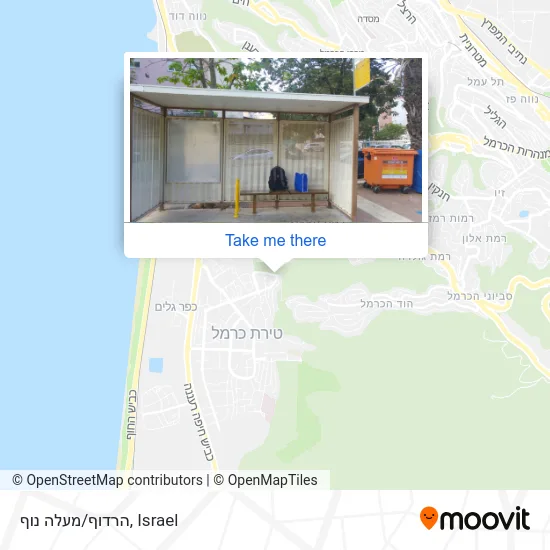 Карта הרדוף/מעלה נוף