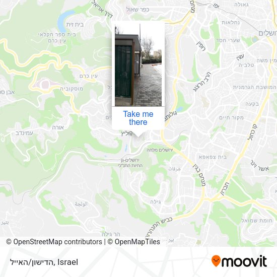 הדישון/האייל map