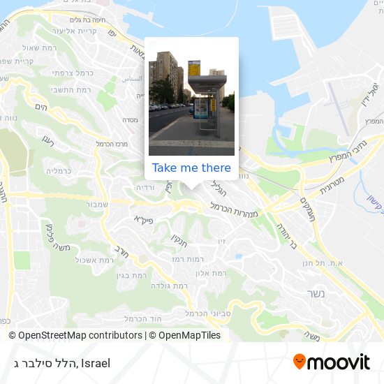 הלל סילבר ג map