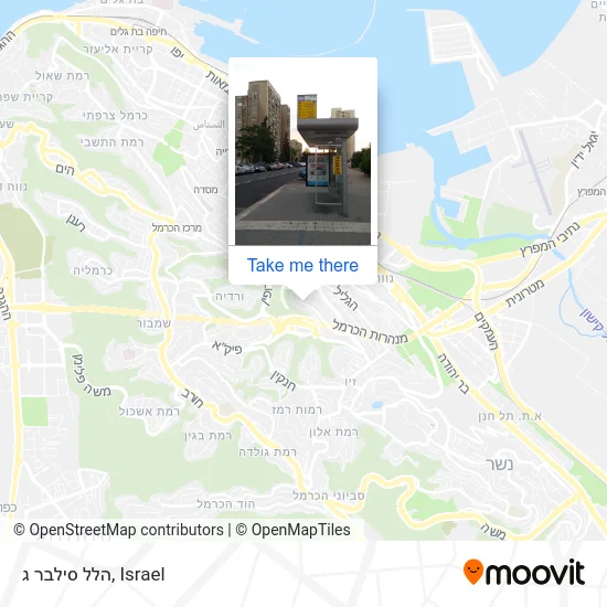 Карта הלל סילבר ג