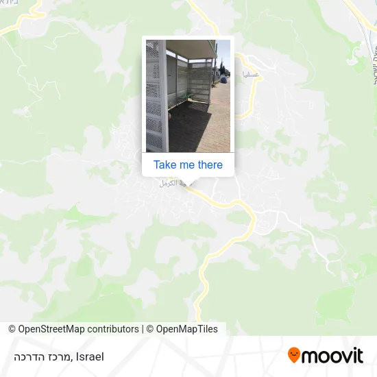 Карта מרכז הדרכה