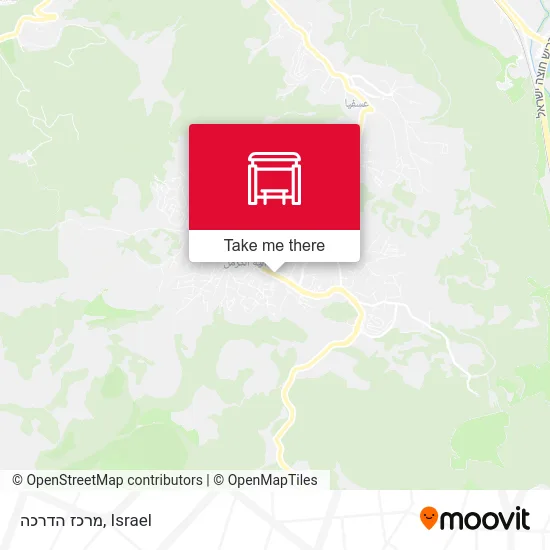 Карта מרכז הדרכה