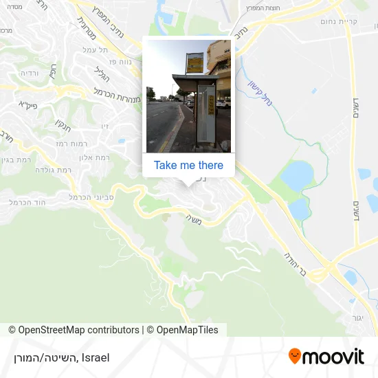 Карта השיטה/המורן