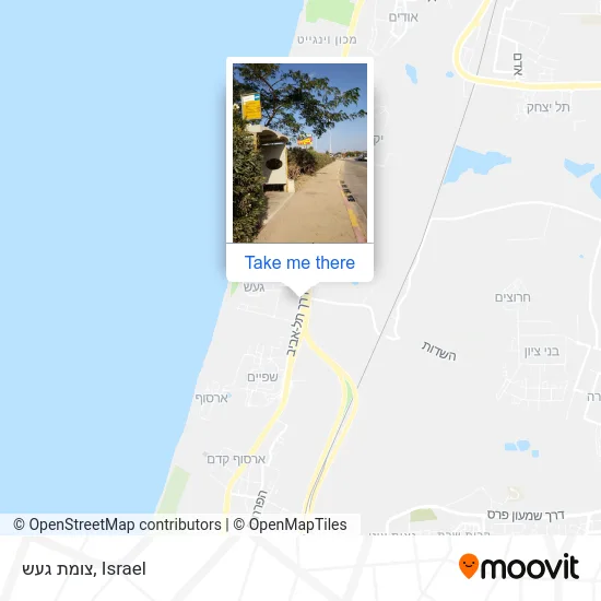 Карта צומת געש