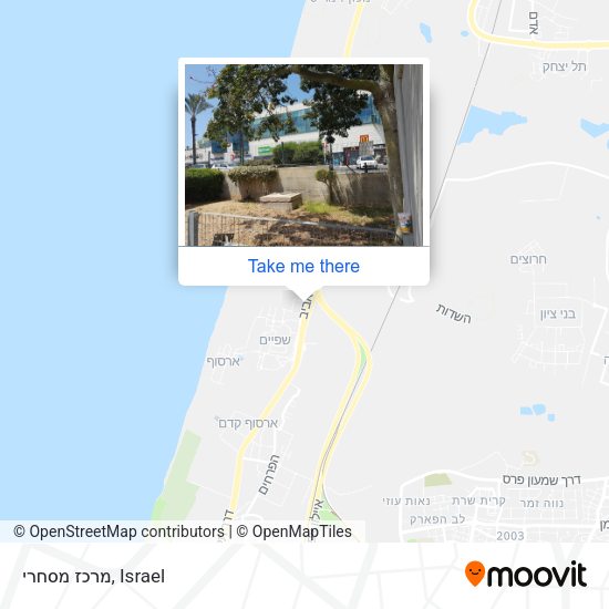 מרכז מסחרי map