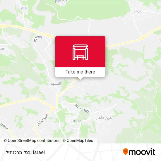 Карта בנק מרכנתיל