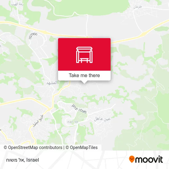 Карта אל משוח