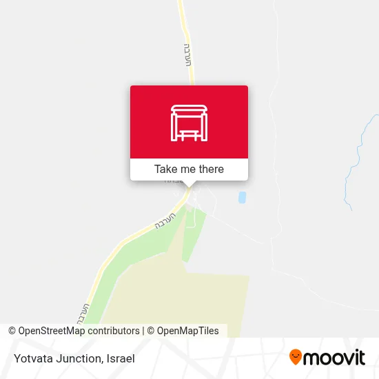 Yotvata Junction map