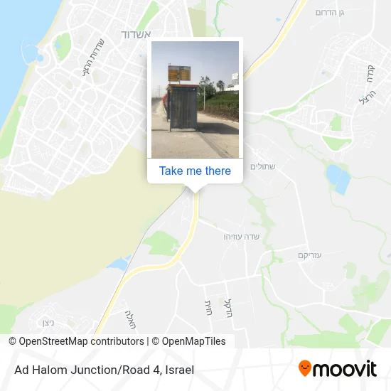 Ad Halom Junction/Road 4 map