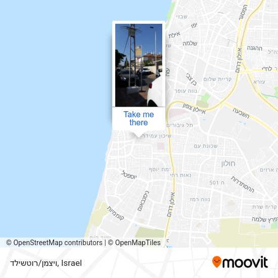 ויצמן/רוטשילד map