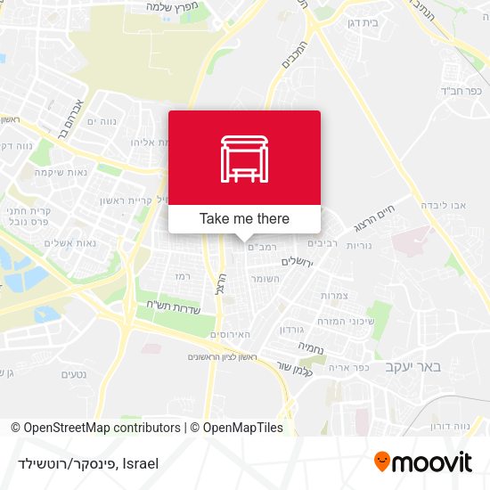 פינסקר/רוטשילד map