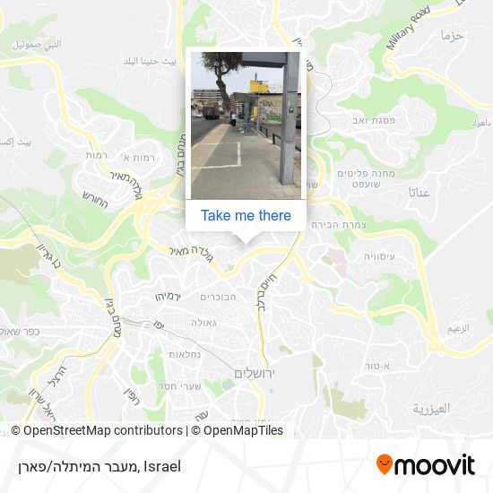מעבר המיתלה/פארן map
