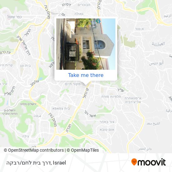 Карта דרך בית לחם/רבקה