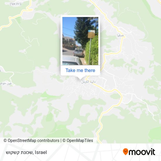 שכונת קשקוש map