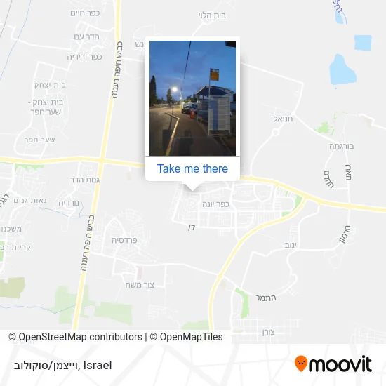 Карта וייצמן/סוקולוב