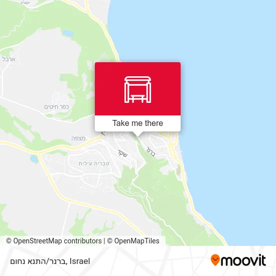 Карта ברנר/התנא נחום