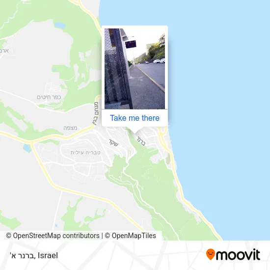 'ברנר א map