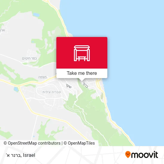'ברנר א map