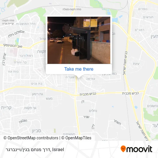 Карта דרך מנחם בגין/ויינברגר