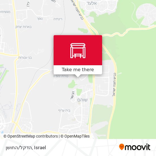 הדקל/החושן map
