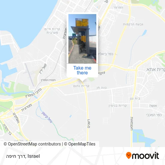 Карта דרך חיפה