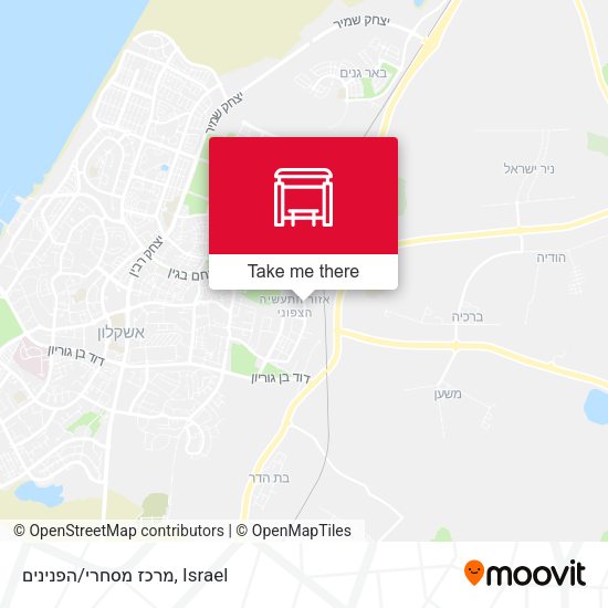מרכז מסחרי/הפנינים map