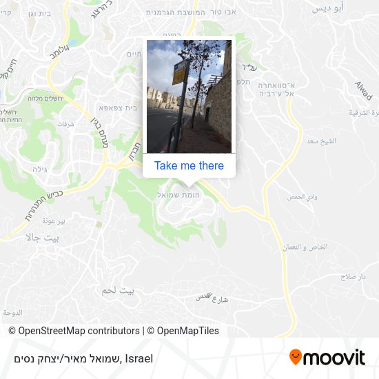שמואל מאיר/יצחק נסים map