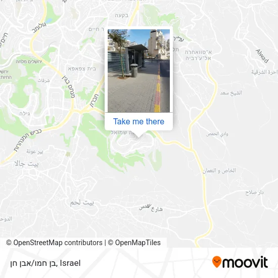 Карта בן חמו/אבן חן