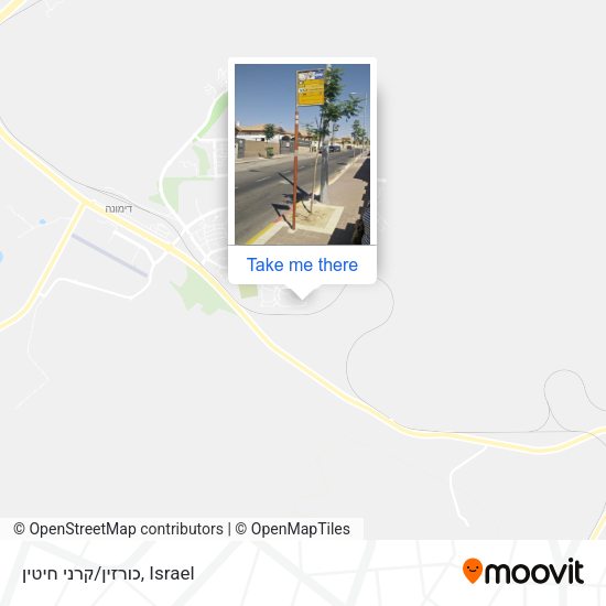 כורזין/קרני חיטין map