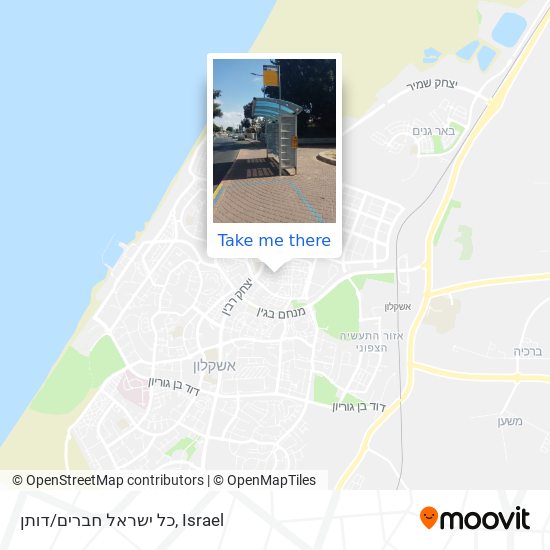 Карта כל ישראל חברים/דותן