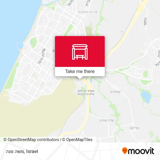 Карта משה סנה