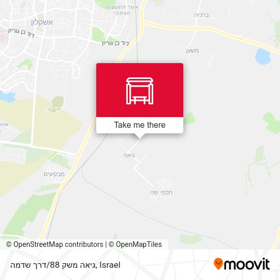 גיאה   משק 88/דרך שדמה map