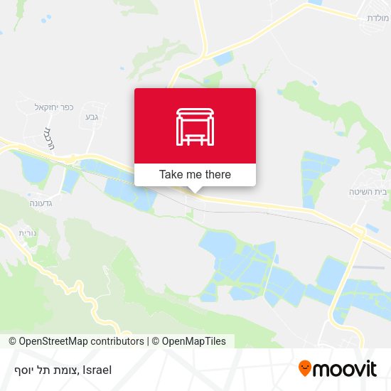 צומת תל יוסף map