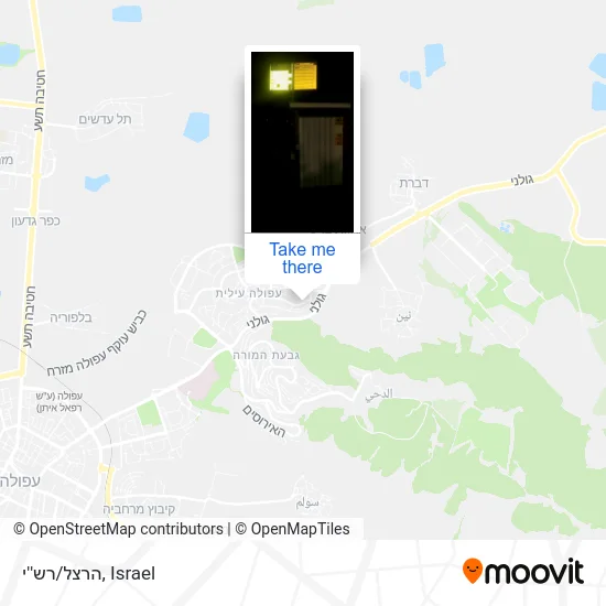 Карта הרצל/רש''י