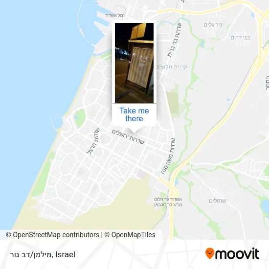 Карта מילמן/דב גור