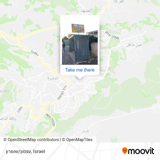 עצמון/שומרון map