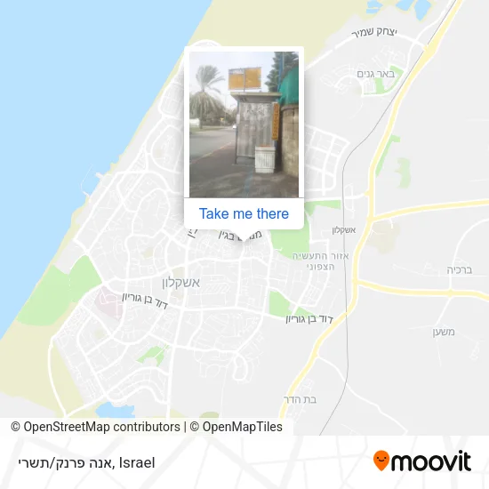 Карта אנה פרנק/תשרי