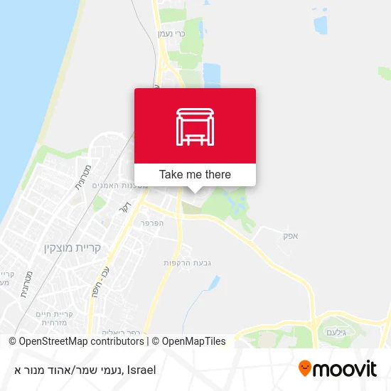 Карта נעמי שמר/אהוד מנור א