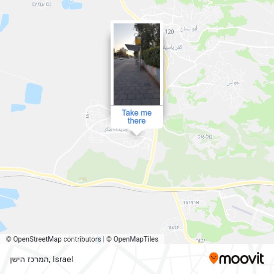 Карта המרכז הישן