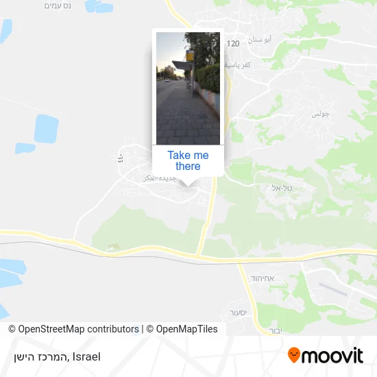 Карта המרכז הישן