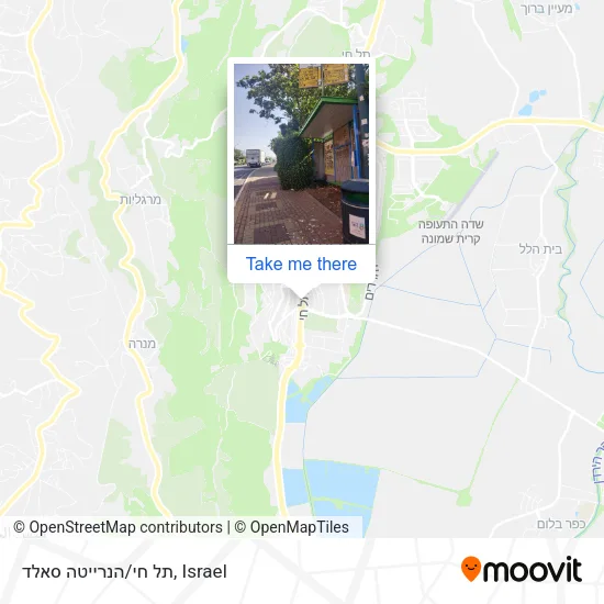 Карта תל חי/הנרייטה סאלד