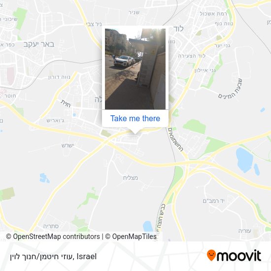עוזי חיטמן/חנוך לוין map
