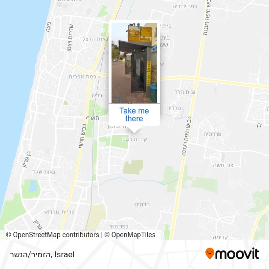 הזמיר/הנשר map