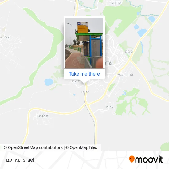 Карта ניר עם