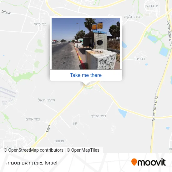 Карта צומת ראם מסמיה