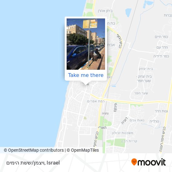 ויצמן/ששת הימים map