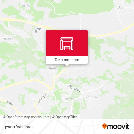 Карта מעל המעיין