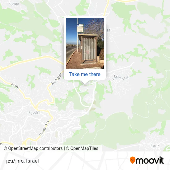 מורן/ניצן map