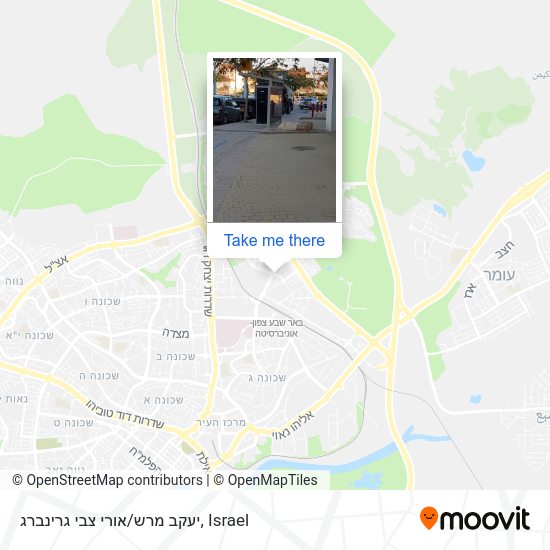 יעקב מרש/אורי צבי גרינברג map